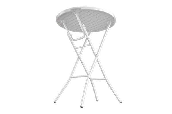 Statafel Ø80cm – Wit