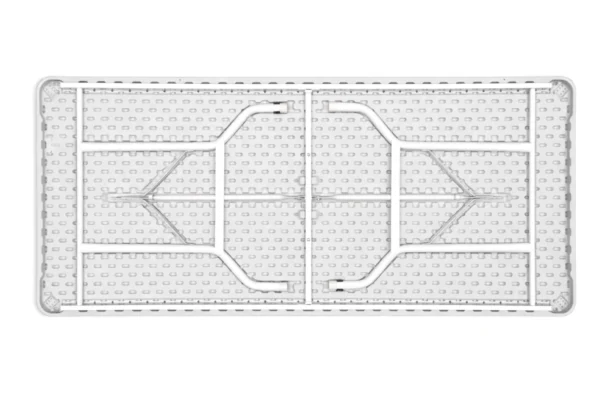 Klaptafel 183 x 76cm | Wit